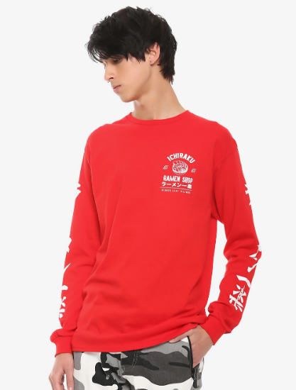 naruto long sleeve shirt